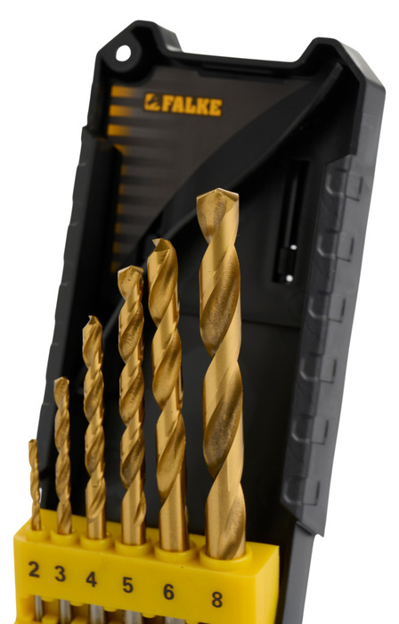 Falke metallborsett med 6 deler